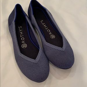 Rothy’s slip on ballet recycled materials flat